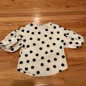 Beautiful Zara top with ruffle sleeves